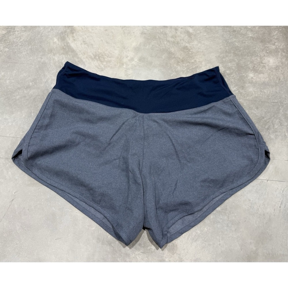 Rabbit Shorts Womens Medium Blue Running Athletic Pocket Lined 3.5"